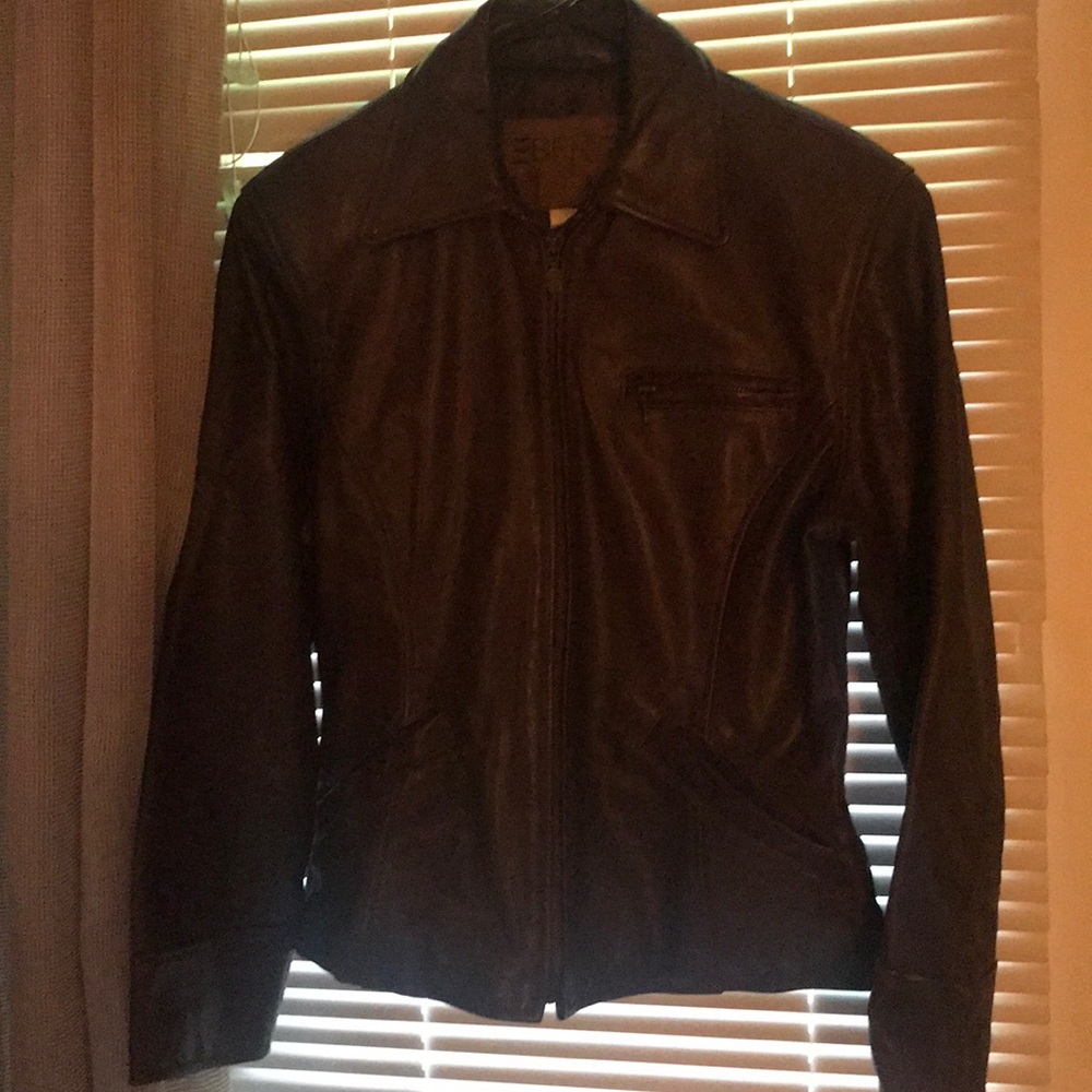 Esprit leather jacket